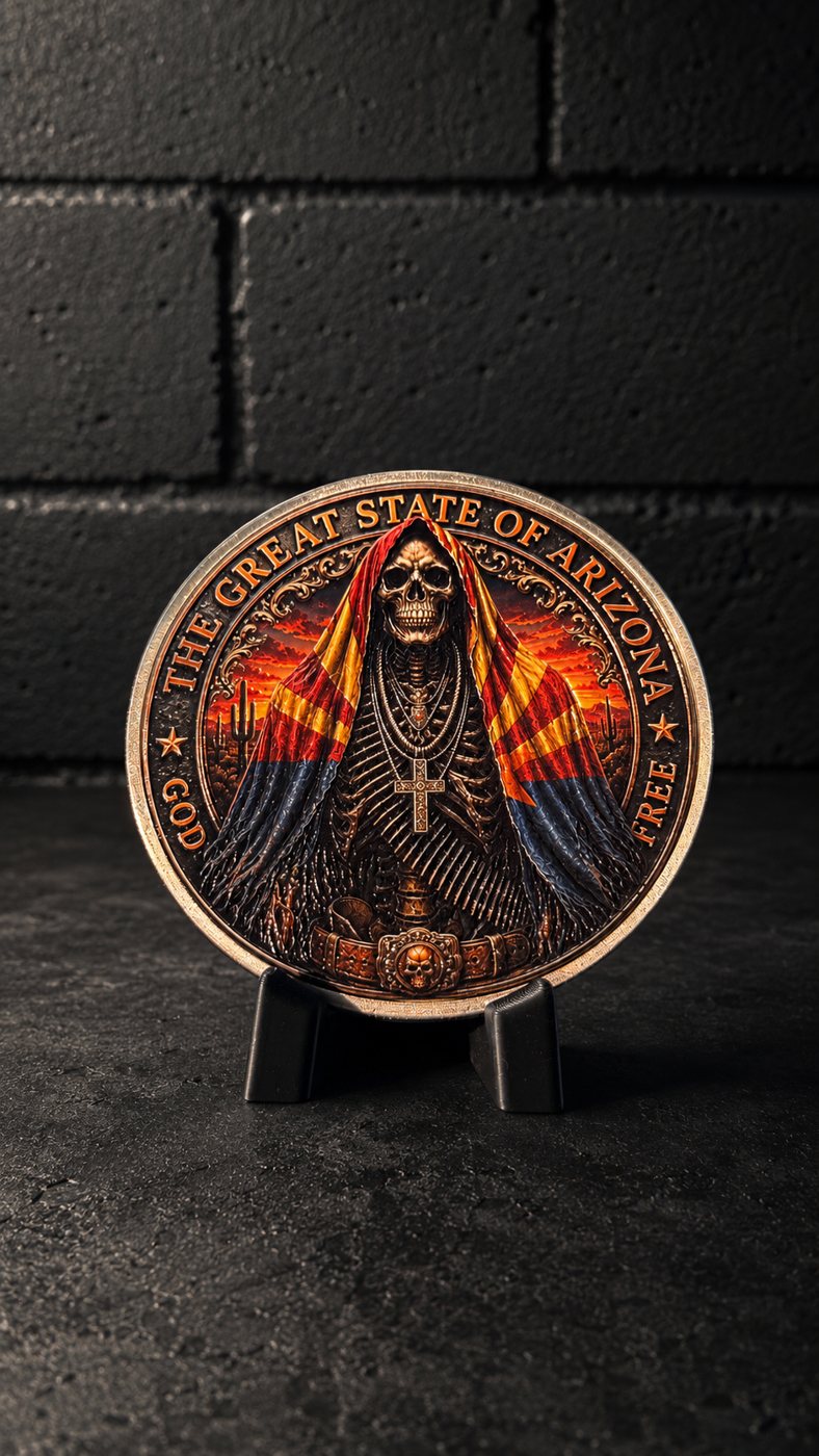 Custom law enforcement challenge coin