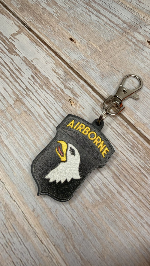 101st Airborne Division MicroKeychain