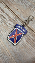 10th Mountain Division MicroKeychain