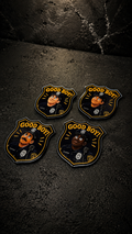 "Good Boy!" Morale Patch — 4-Pack Bundle (Light, Medium, Tan, Dark)