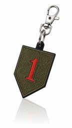 1st Infantry Division MicroKeychain