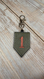 1st Infantry Division MicroKeychain