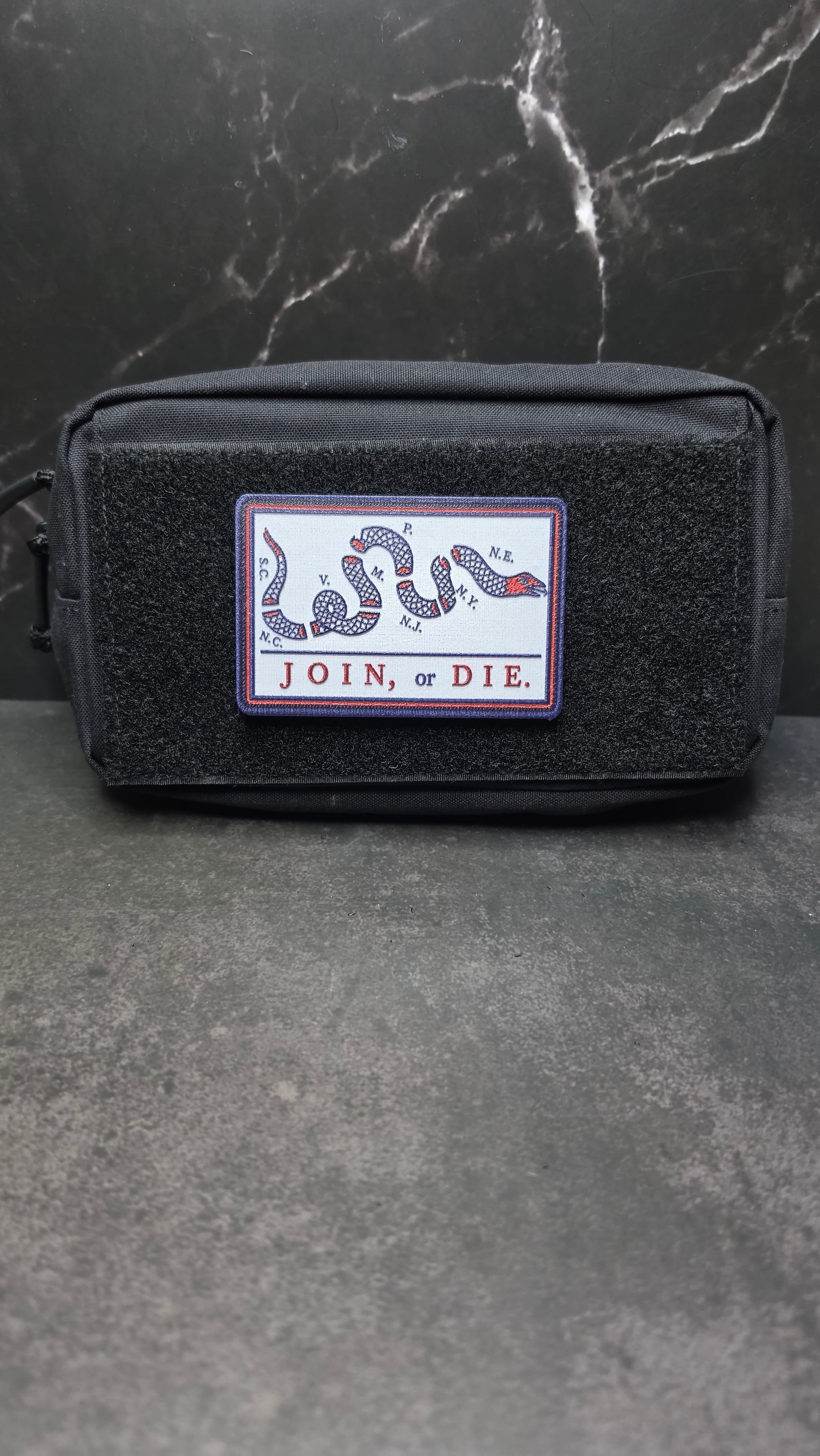 Join, or Die Morale Patch (Red, White & Blue) | Limited Edition