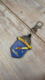 3rd ANGLICO MicroKeychain — Graphic version on wood #Graphic