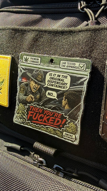 Original Dispensary Container - MicroPatches Morale Patch