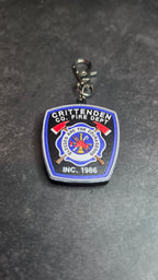 Crittenden Co. Fire Dept MicroKeychain