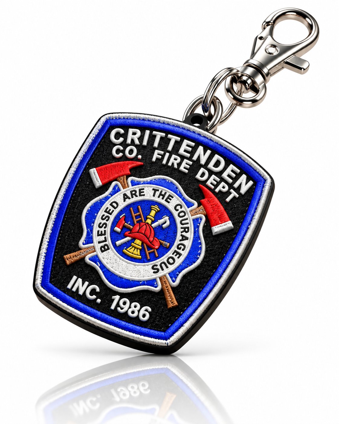 Crittenden Co. Fire Dept MicroKeychain