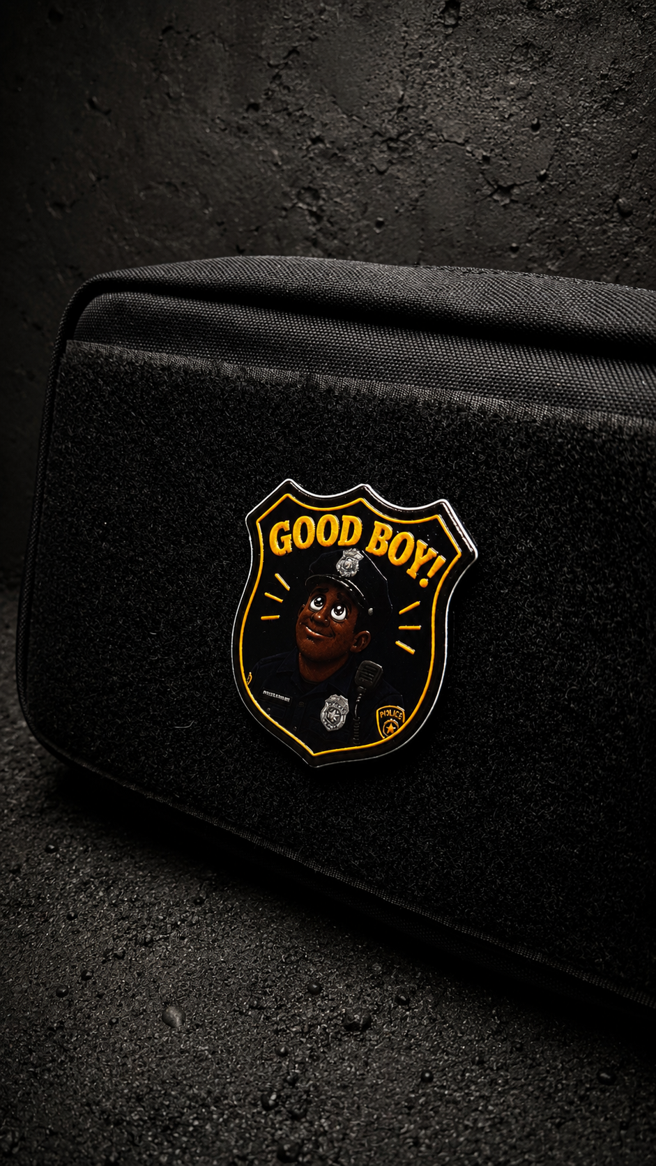"Good Boy!" Morale Patch — Dark