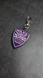 Apache Junction Police Department, Arizona Pink Patch keychain