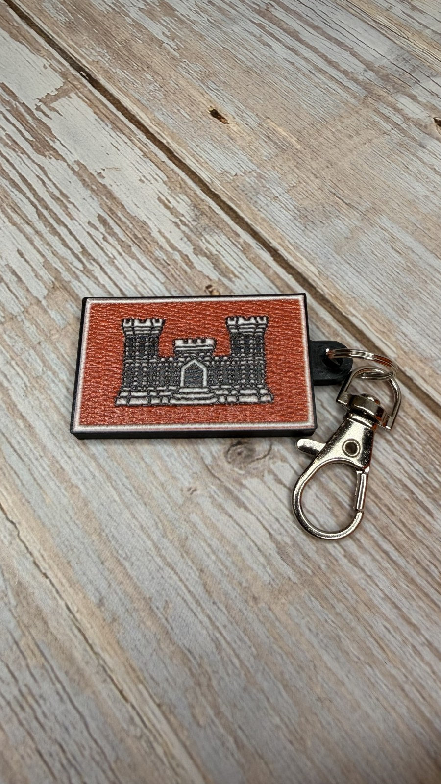 Army Corps of Engineers MicroKeychain