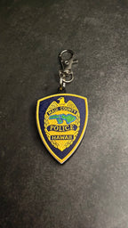 Maui County Police MicroKeychain - detail