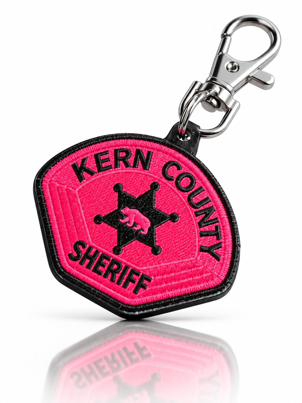 Kern County Sheriff Pink MicroKeychain