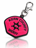 Kern County Sheriff Pink MicroKeychain