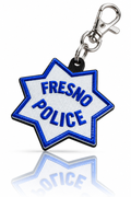 Fresno Police Department, California keychain