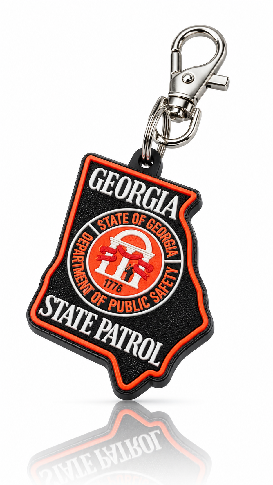 Georgia State Patrol keychain