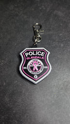 Glendale Police Department, Arizona Pink Patch keychain