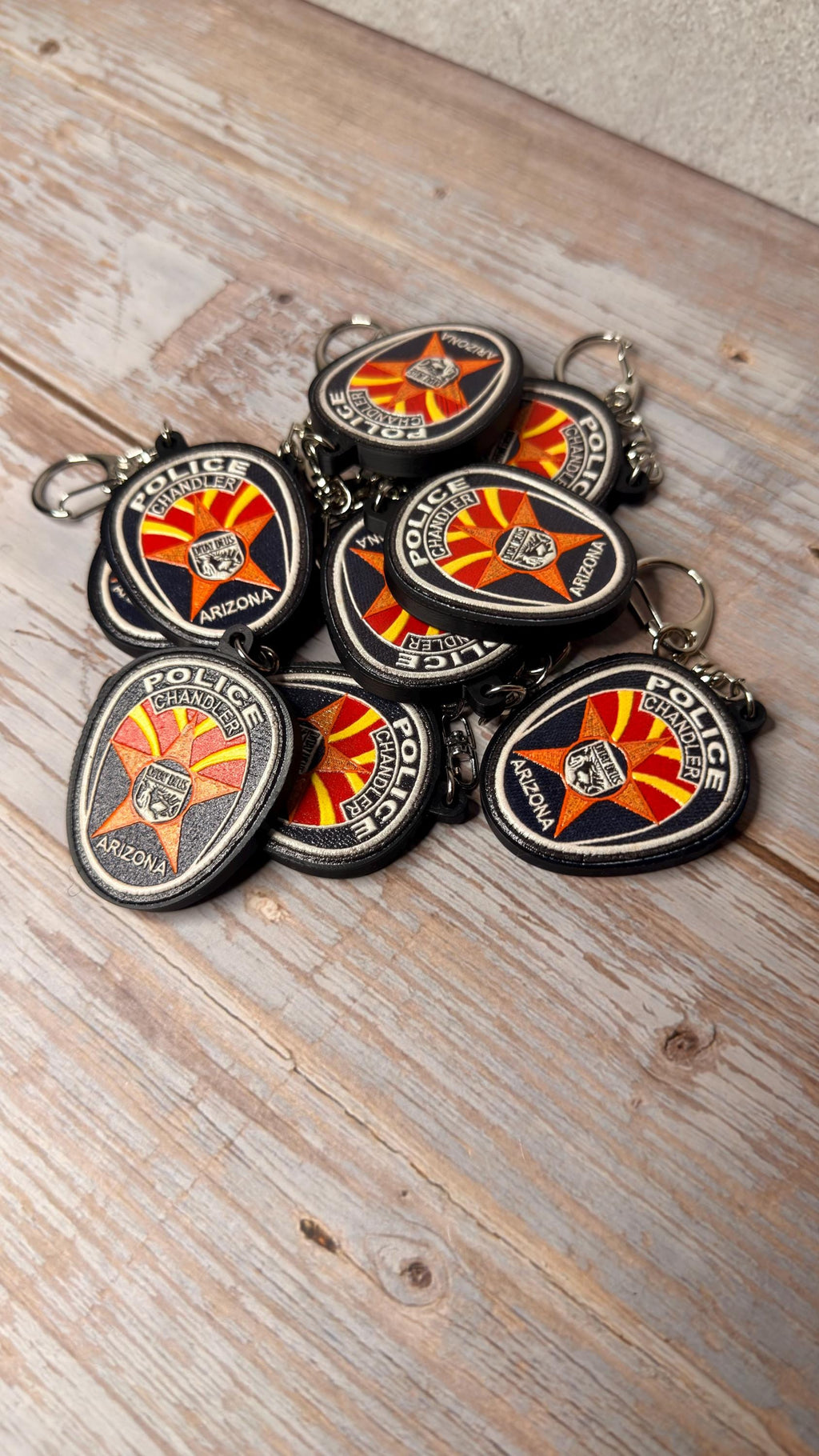 Chandler Police Department, Arizona - MicroKeychain