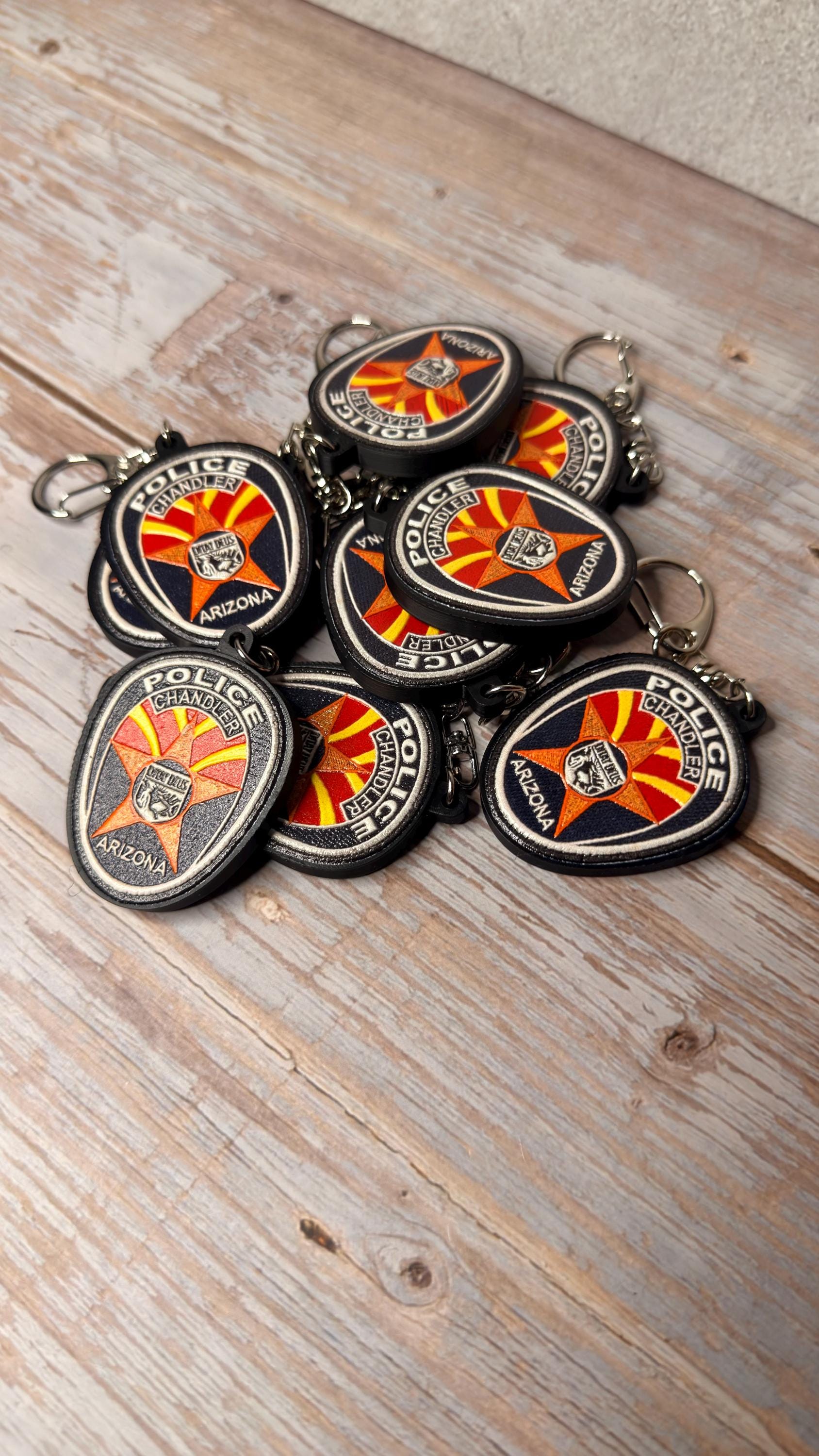Chandler Police Department, Arizona - MicroKeychain