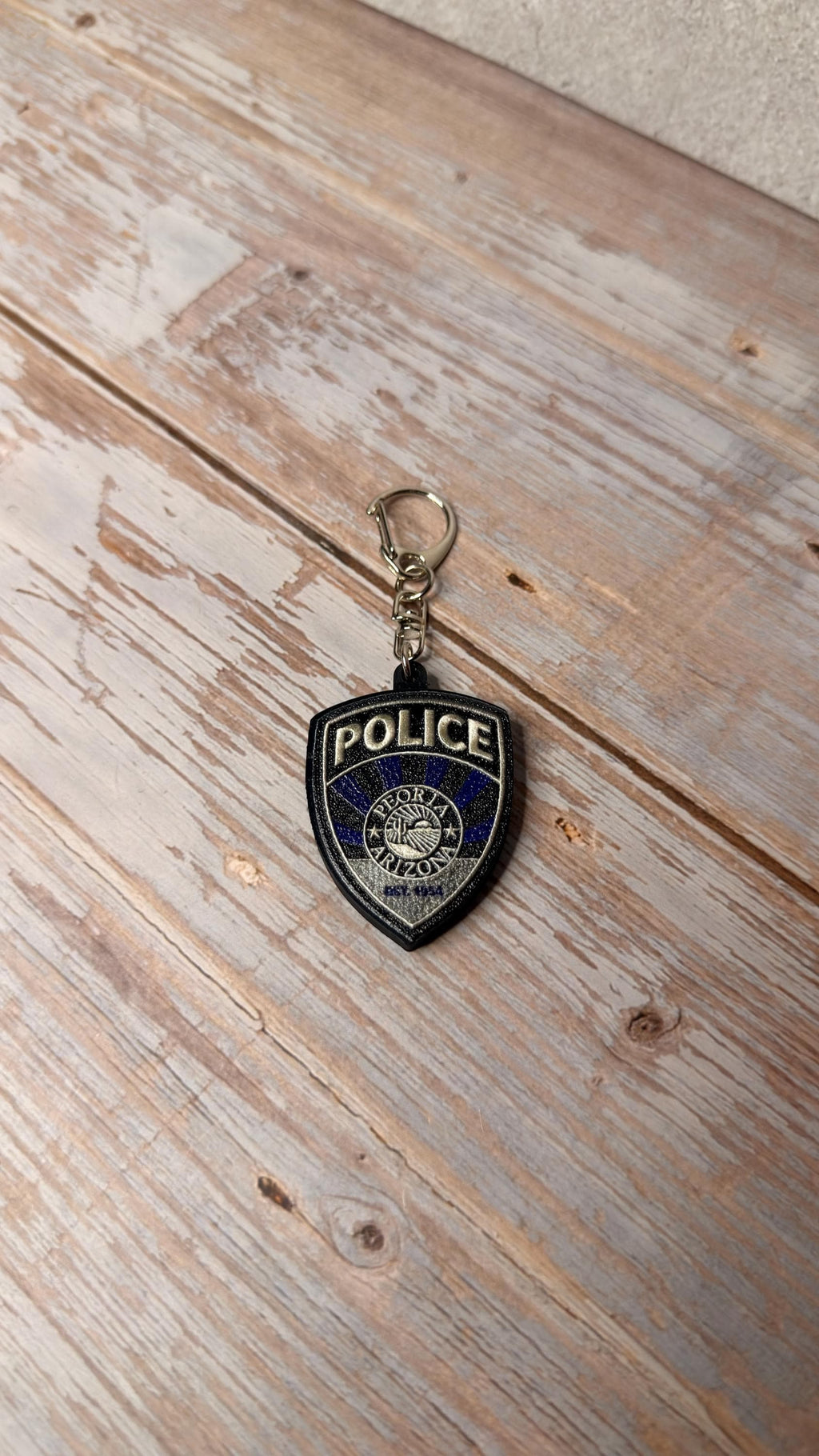 Peoria Police Department, Arizona - MicroKeychain