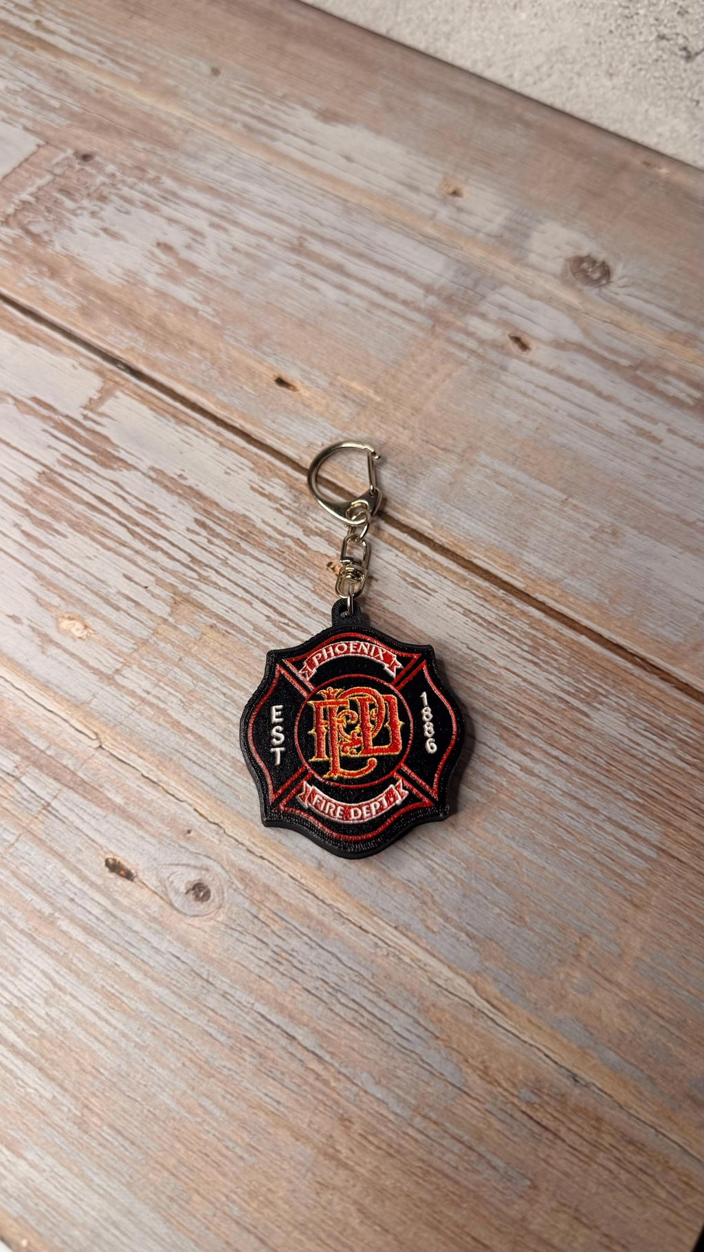 Phoenix Fire Department, Arizona - MicroKeychain