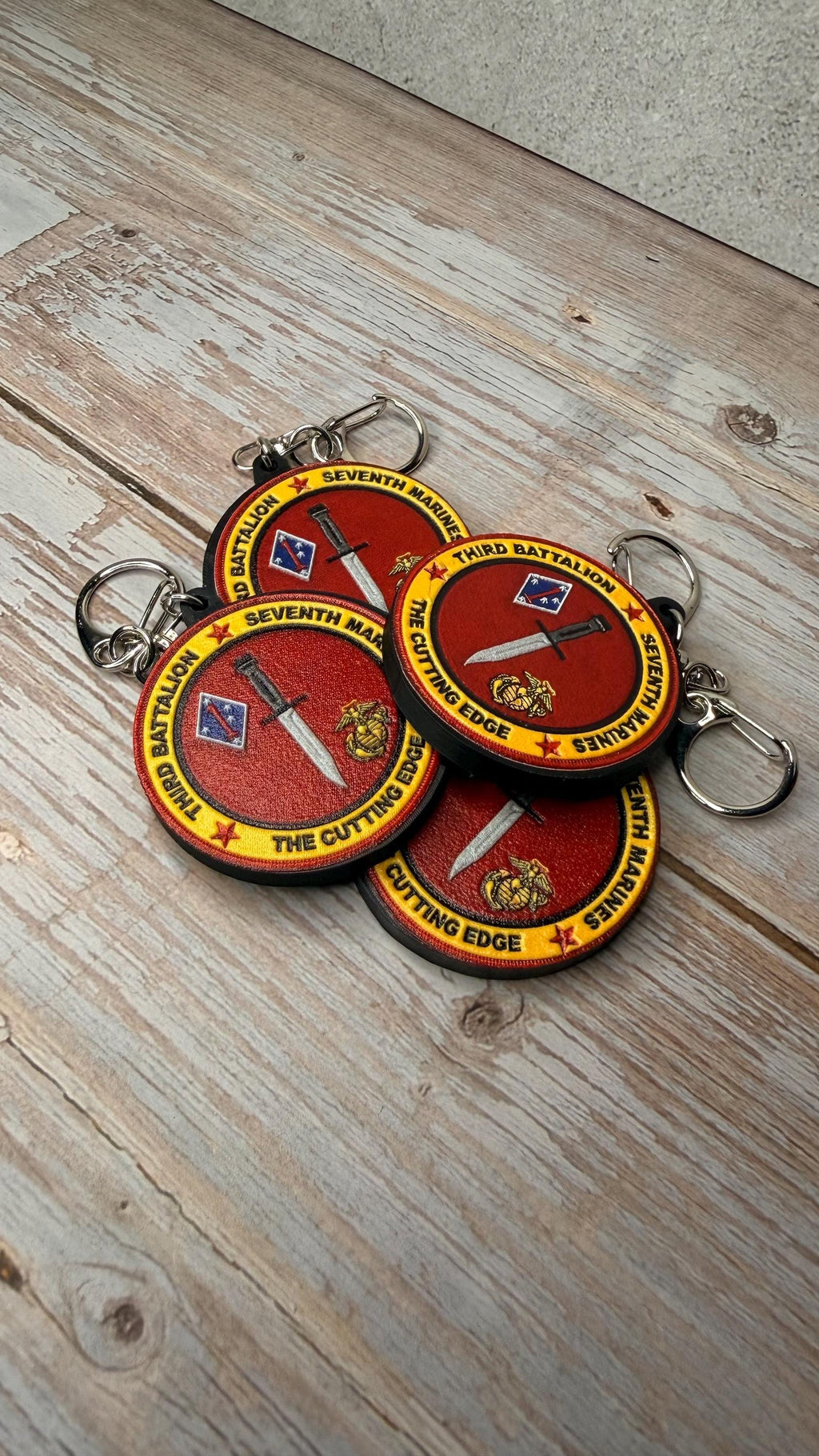 3rd Battalion 7th Marines, U.S. Marine Corps - MicroKeychain