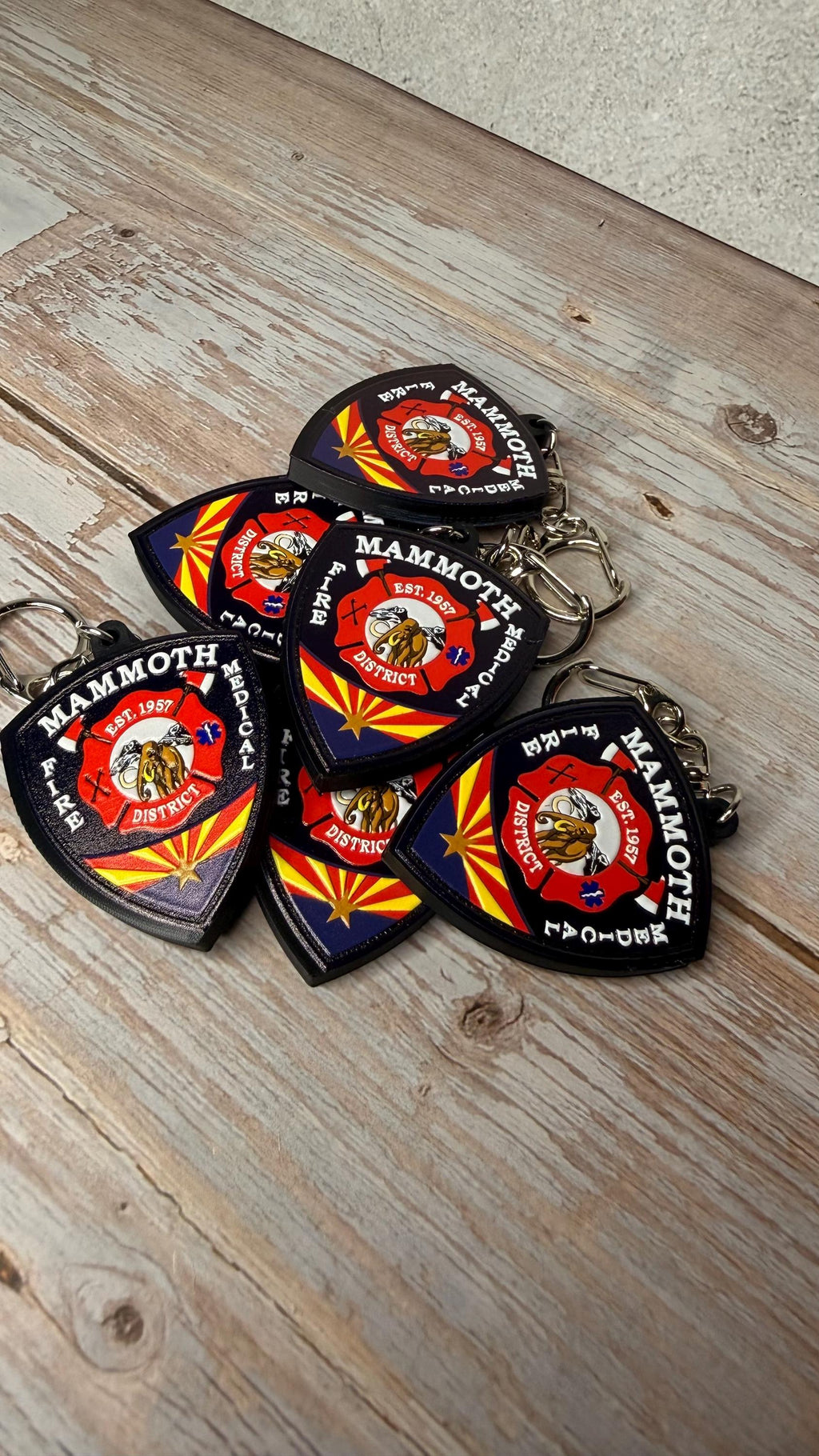 Mammoth Fire Department - MicroKeychain