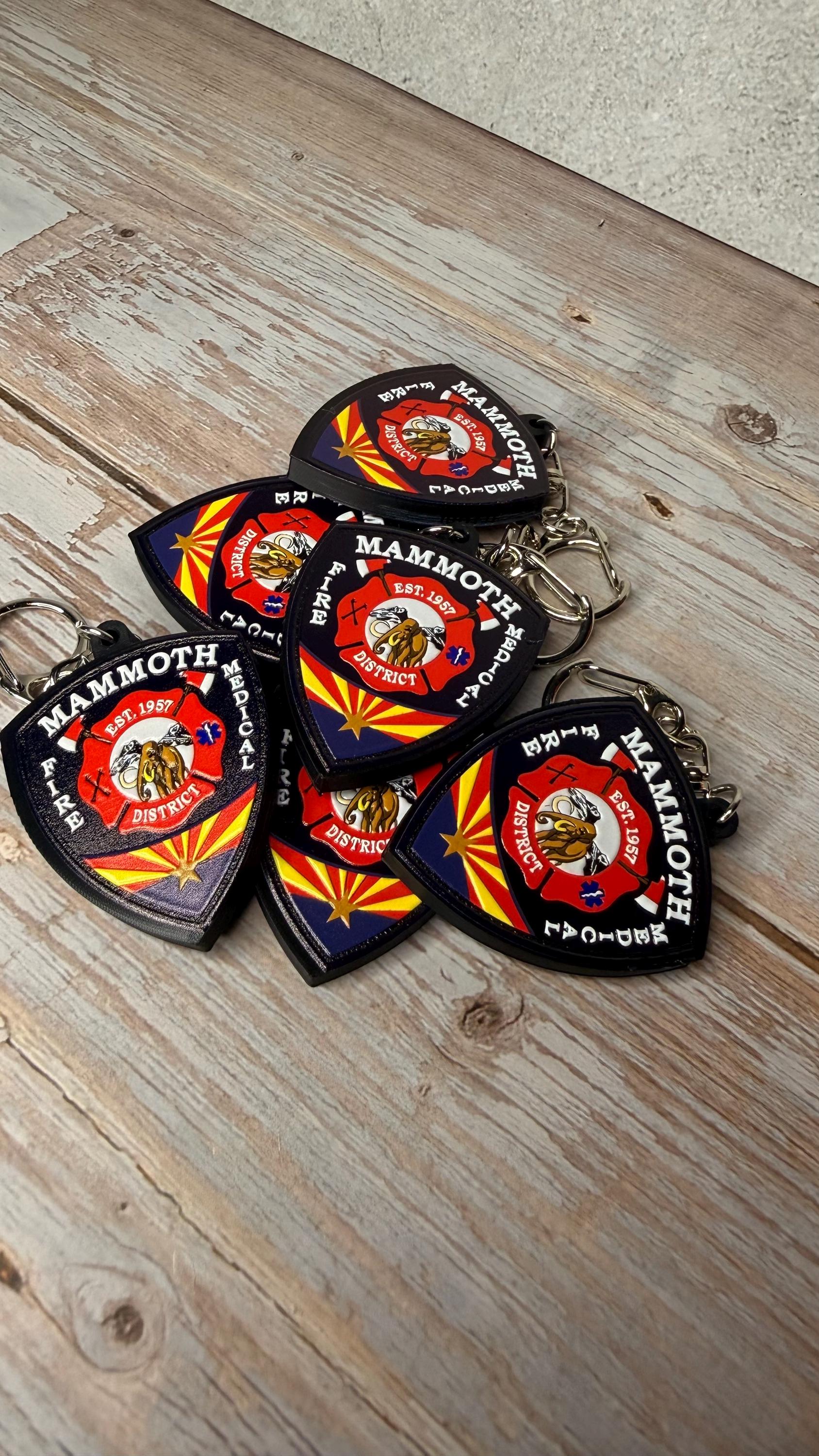 Mammoth Fire Department - MicroKeychain