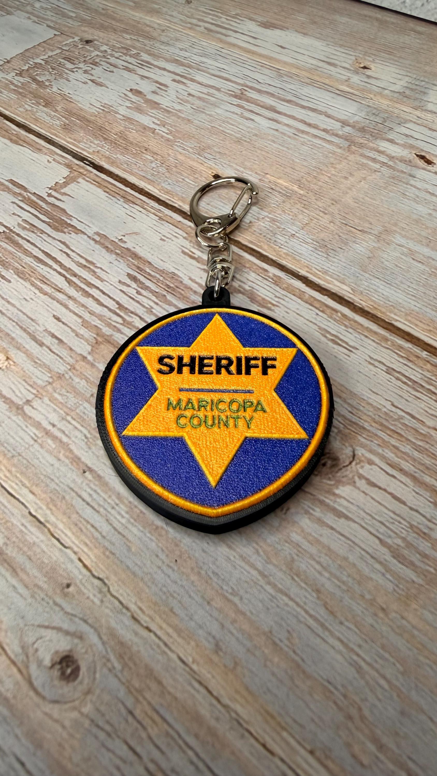 Sheriff - Maricopa County Sheriff's Office, Arizona - MicroKeychain