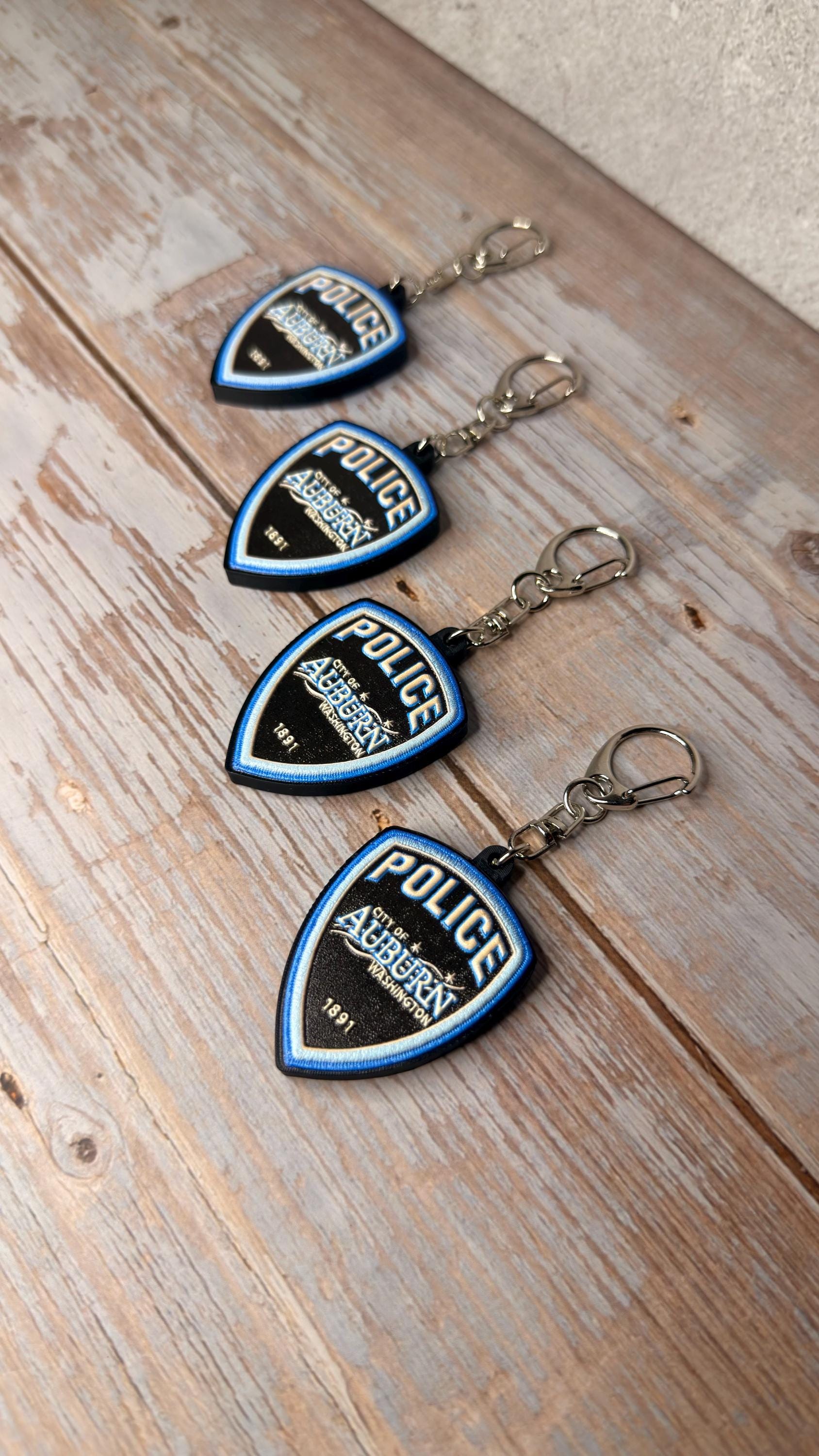 Auburn Police Department (Retired Patch) - MicroKeychain