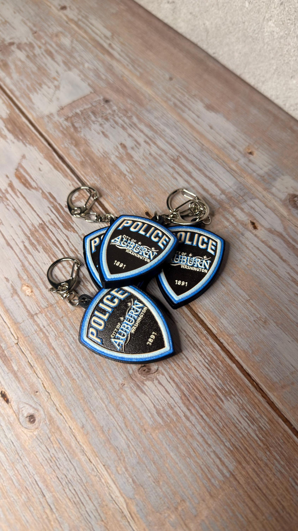 Auburn Police Department (Retired Patch) - MicroKeychain