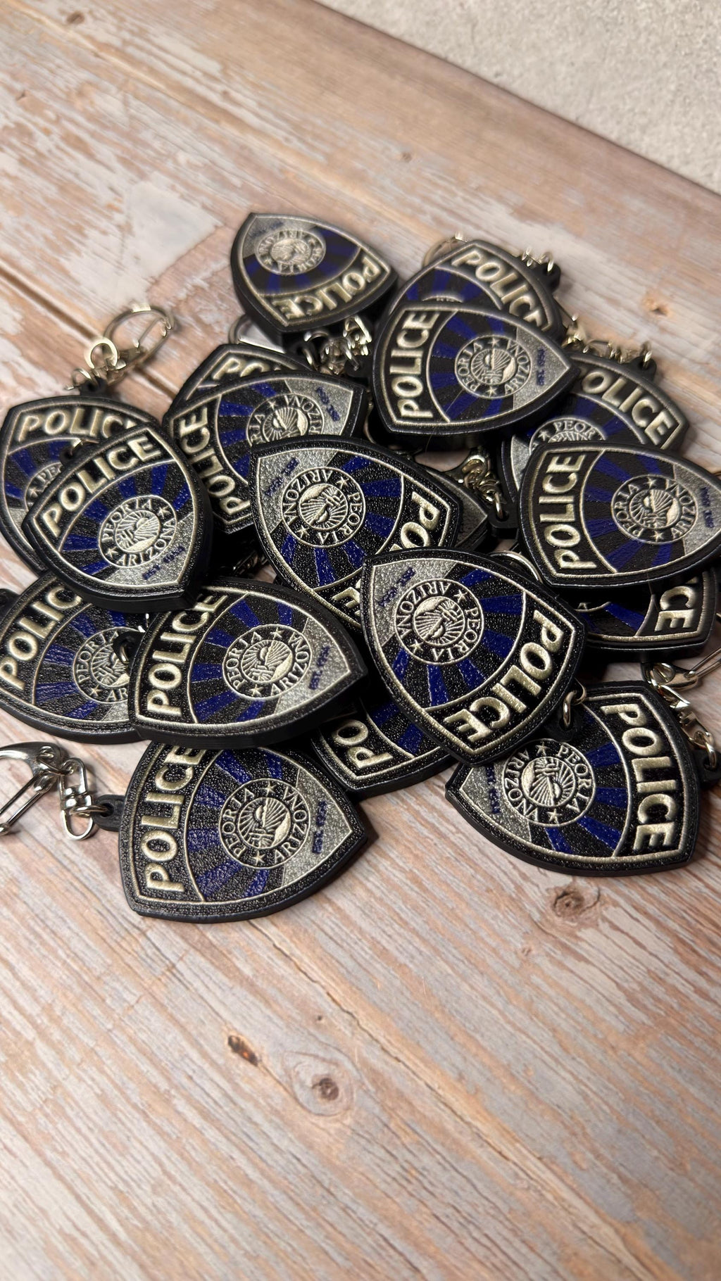 Peoria Police Department, Arizona - MicroKeychain