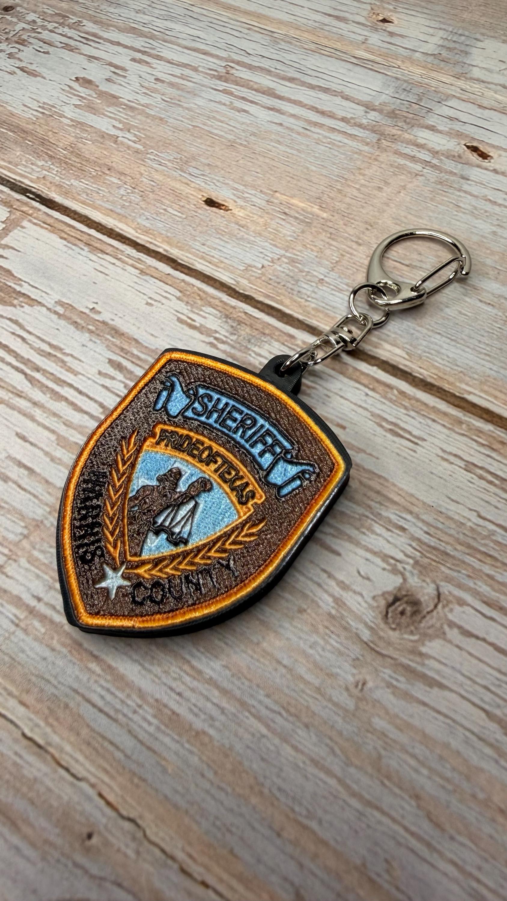 Harris County Sheriff's Office, Texas - MicroKeychain