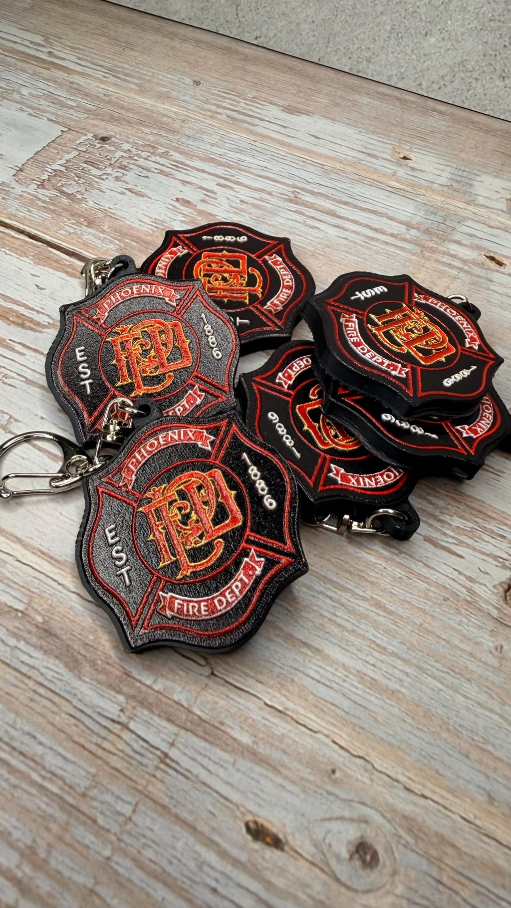 Phoenix Fire Department, Arizona - MicroKeychain