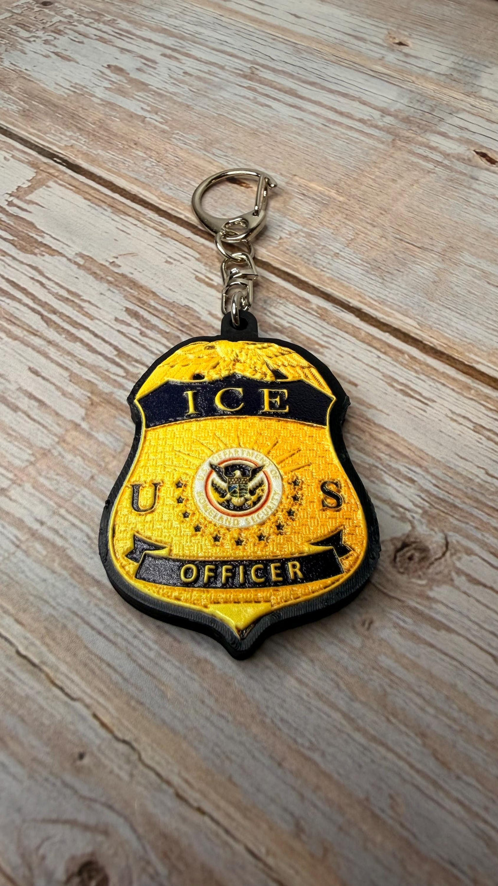 U.S. Immigration and Customs Enforcement - MicroKeychain