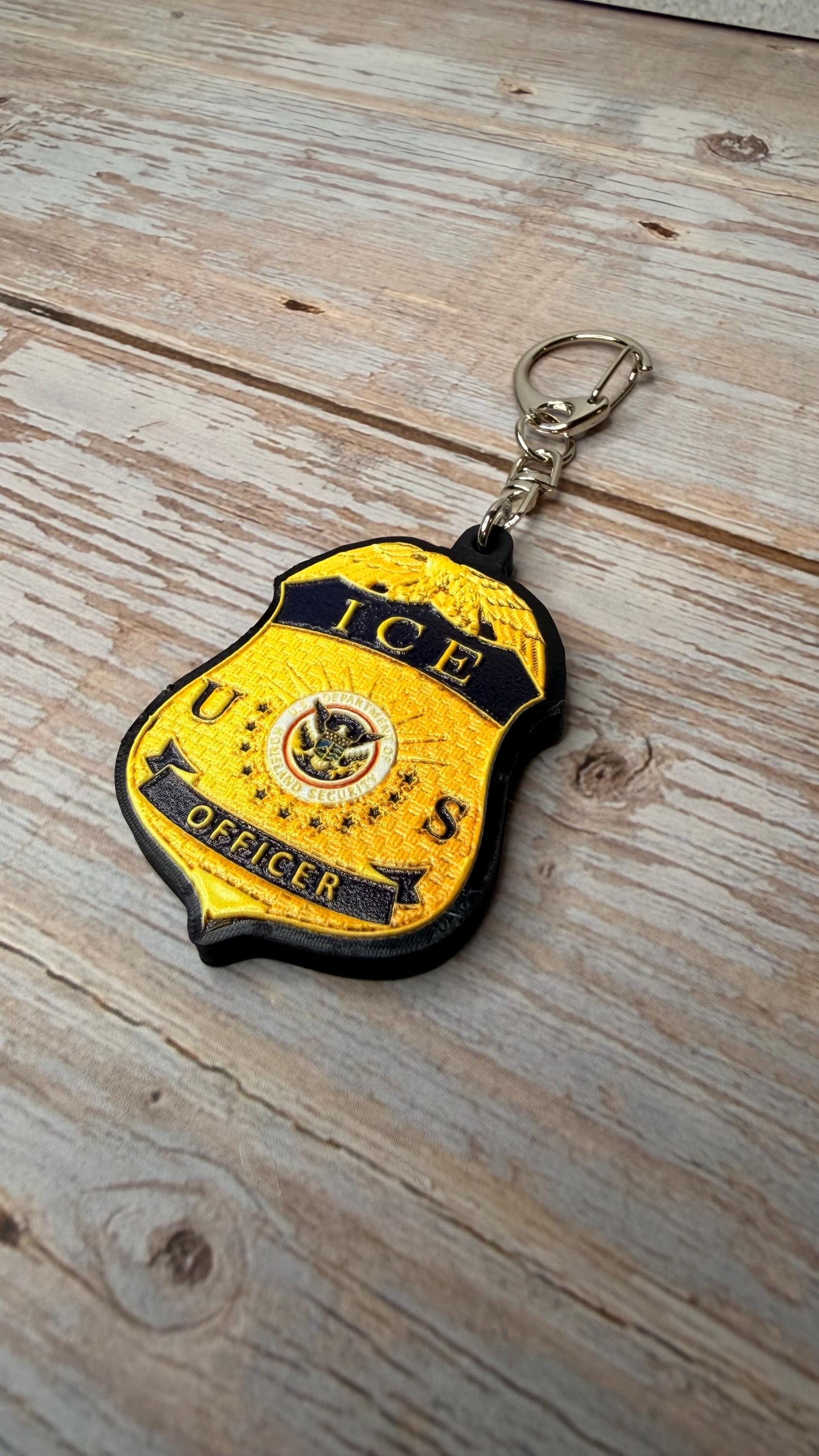 U.S. Immigration and Customs Enforcement - MicroKeychain