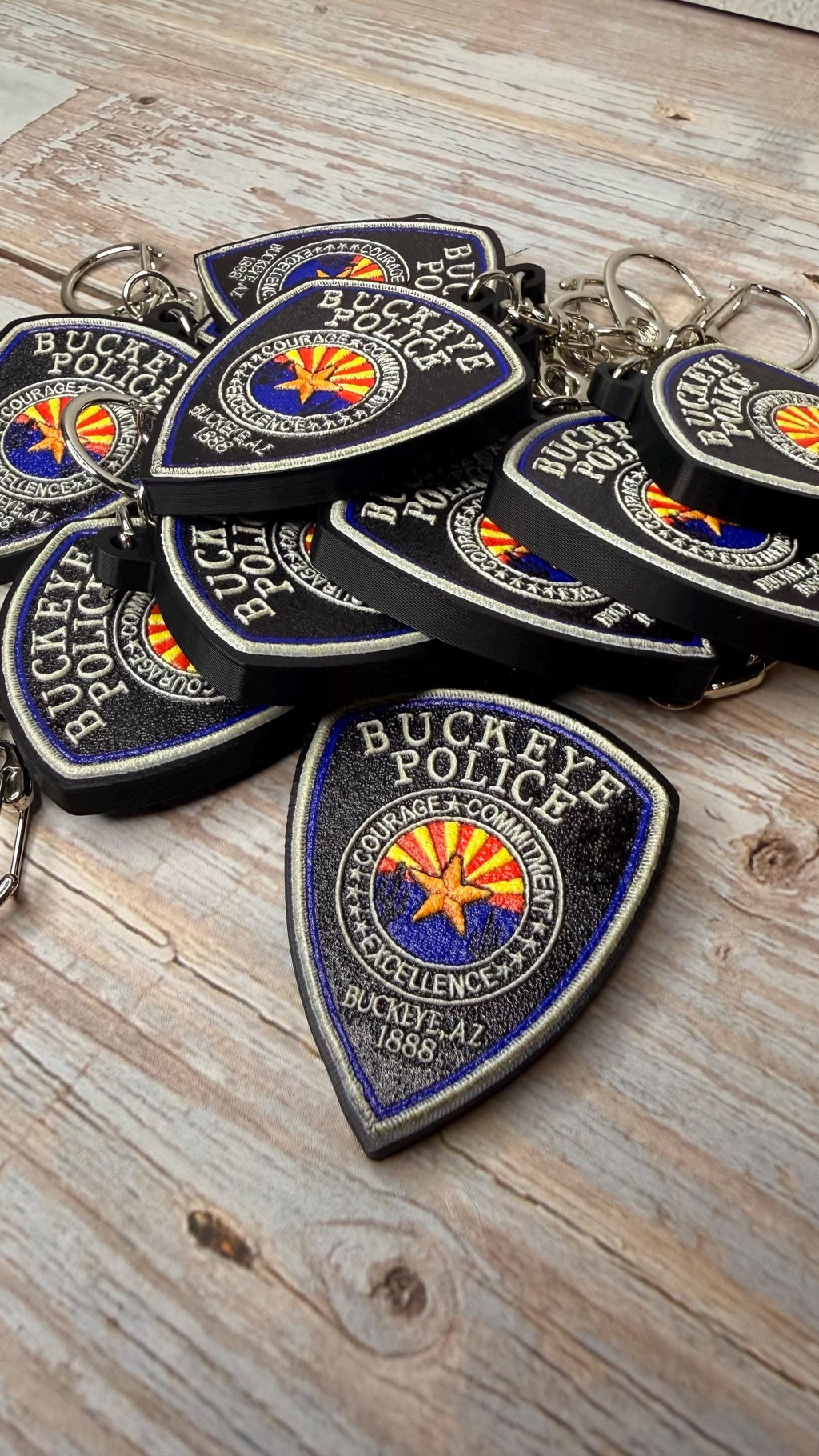 Buckeye Police Department, Arizona - MicroKeychain