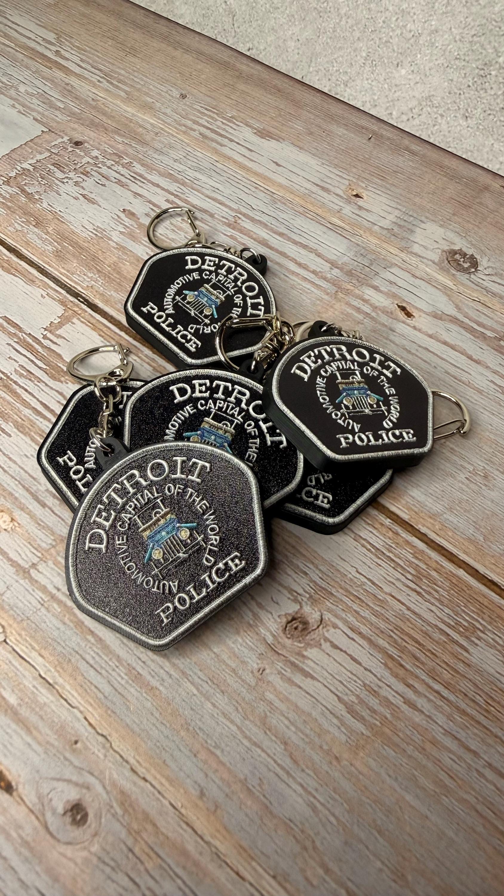 Detroit Police Department, Michigan - MicroKeychain