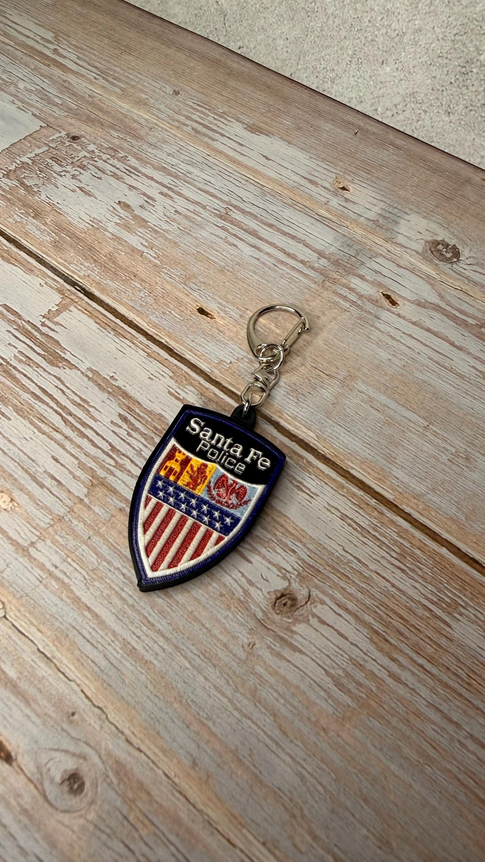 Santa Fe Police Department, New Mexico - MicroKeychain