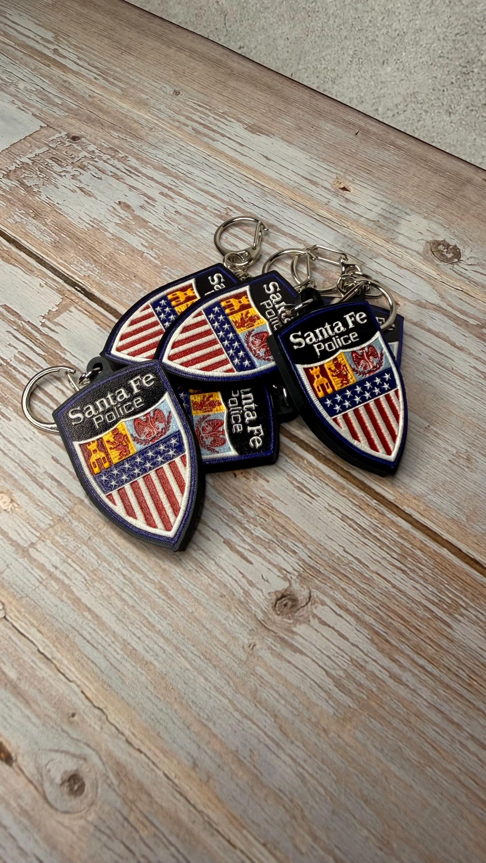 Santa Fe Police Department, New Mexico - MicroKeychain