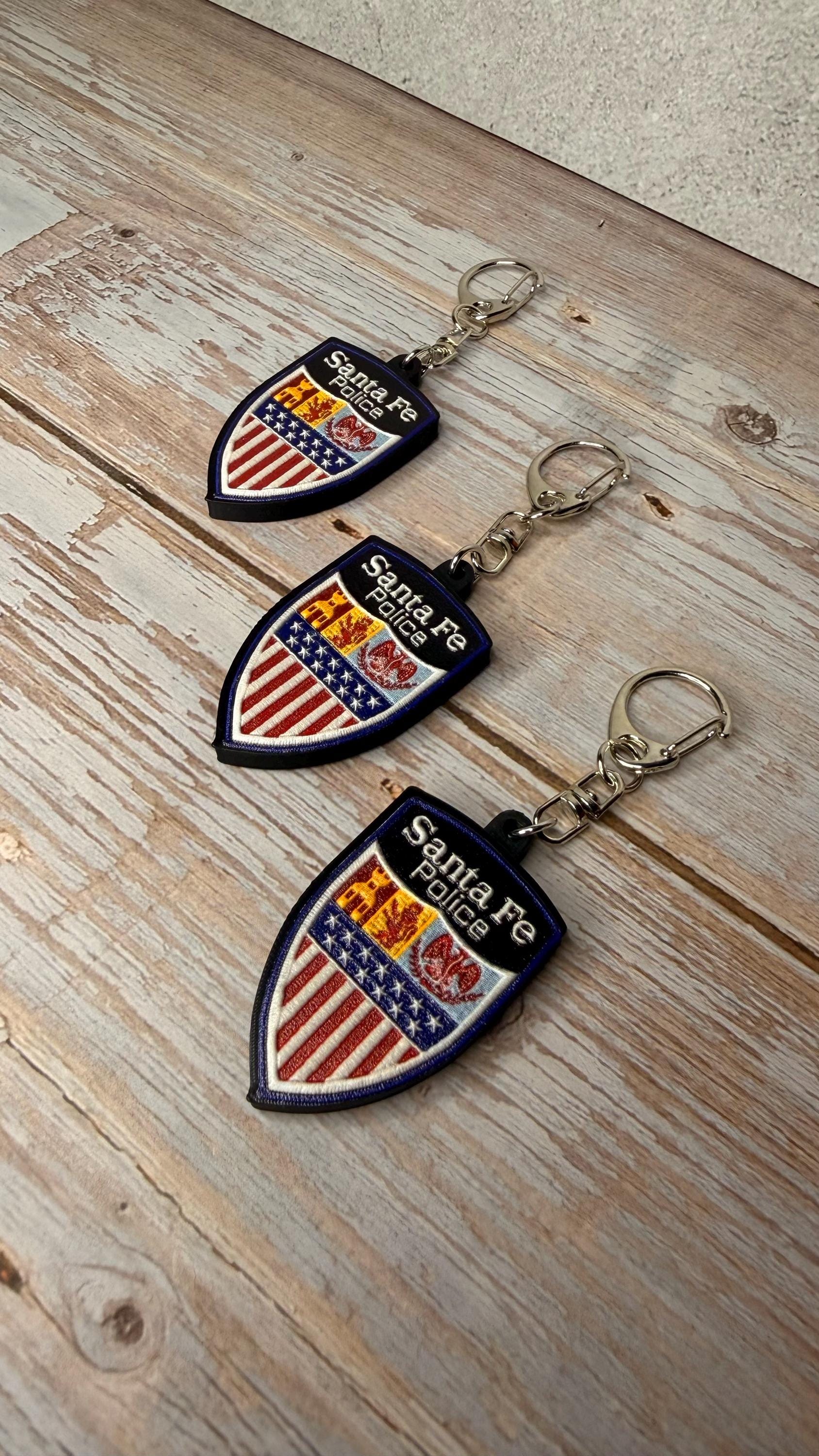 Santa Fe Police Department, New Mexico - MicroKeychain