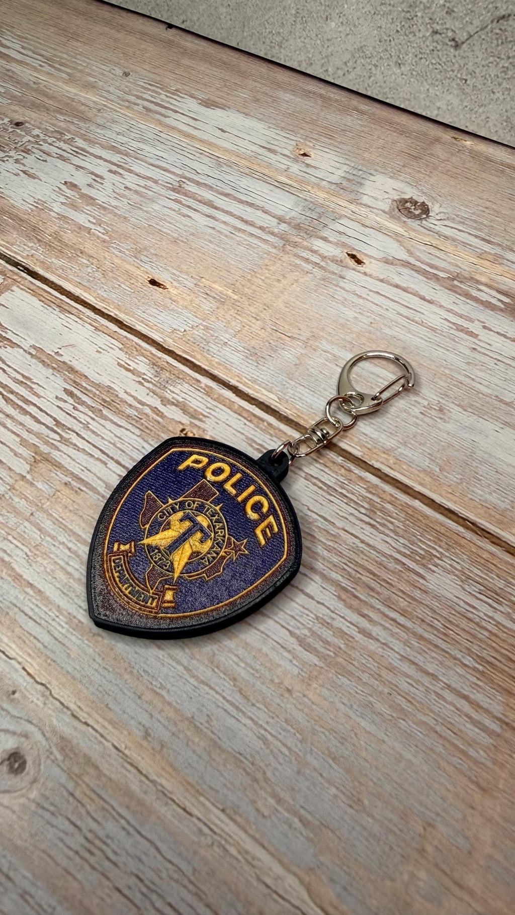 Texarkana Police Department, Texas - MicroKeychain