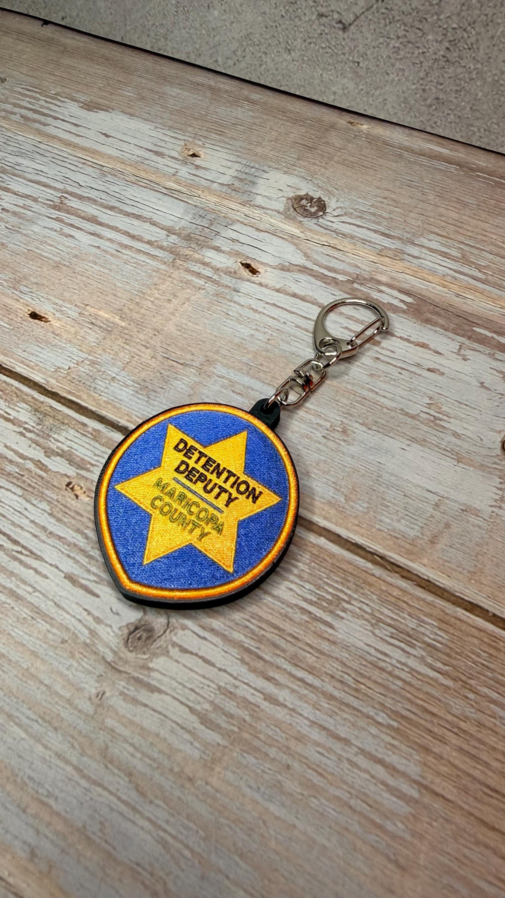 Maricopa County Sheriff’s Office - Detention Deputy Keychain | Corrections Officer Keychain