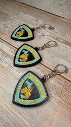 Madison Police Department | Collector Patch Keychain | Police Gift | Thin Blue Line
