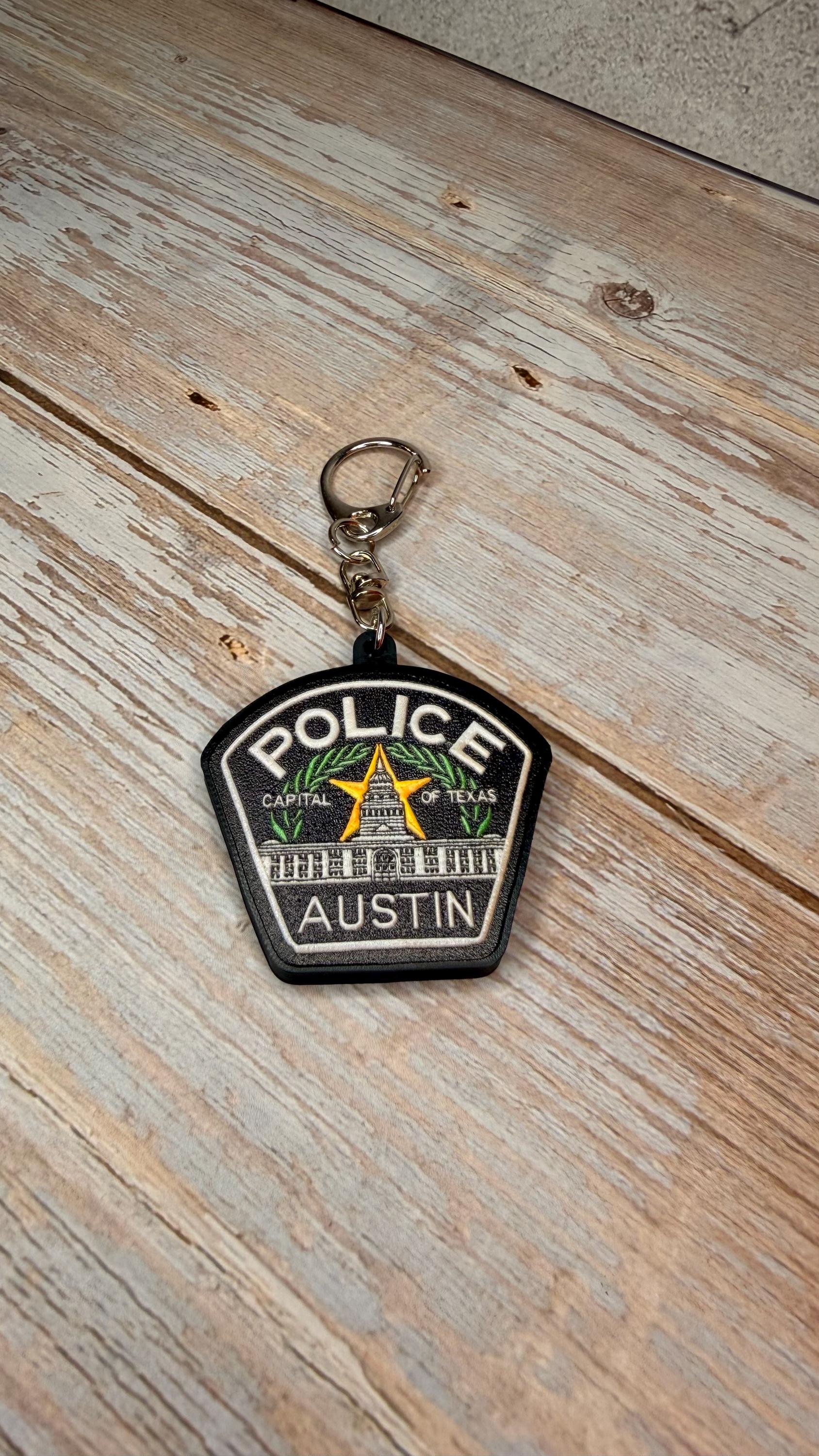Austin Police Department, Texas - MicroKeychain