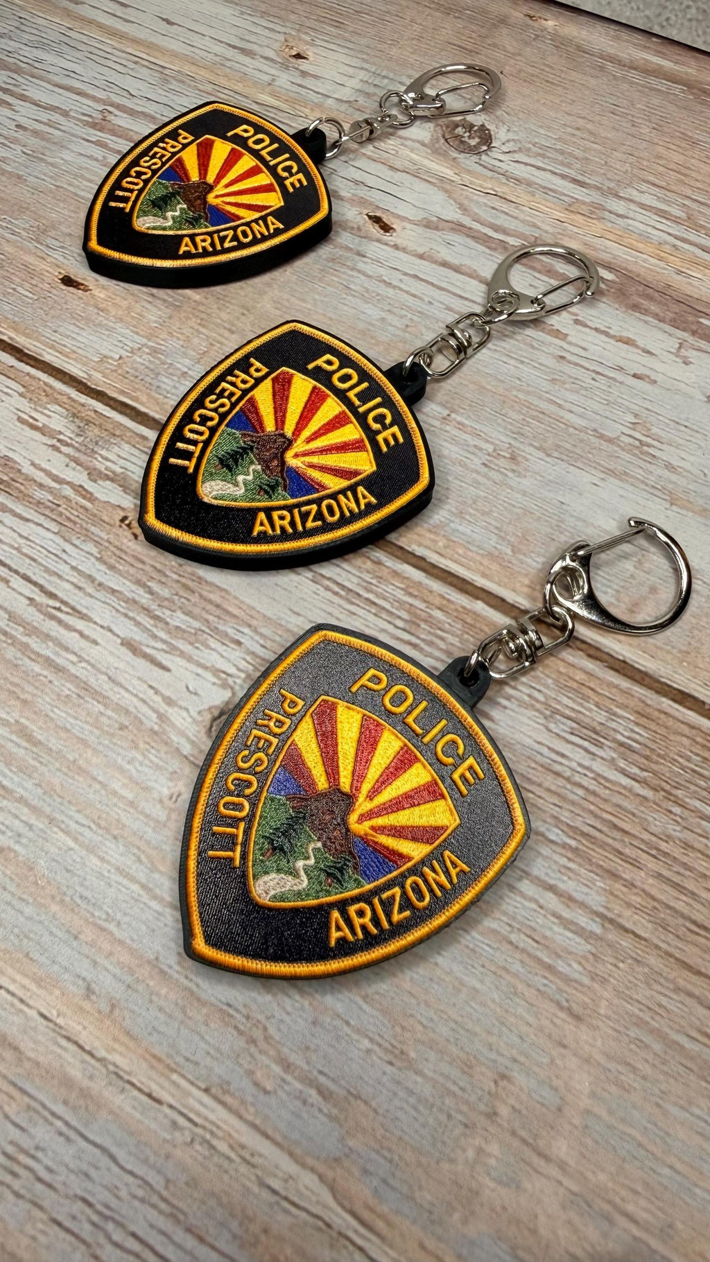 Prescott Police Department, Arizona - MicroKeychain