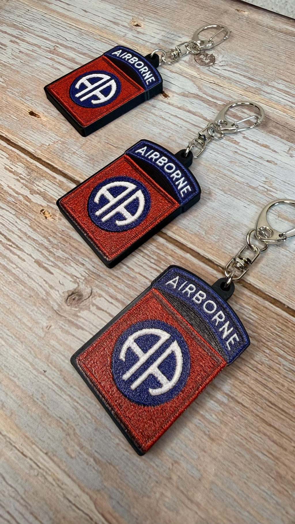82nd Airborne Division, U.S. Army - MicroKeychain