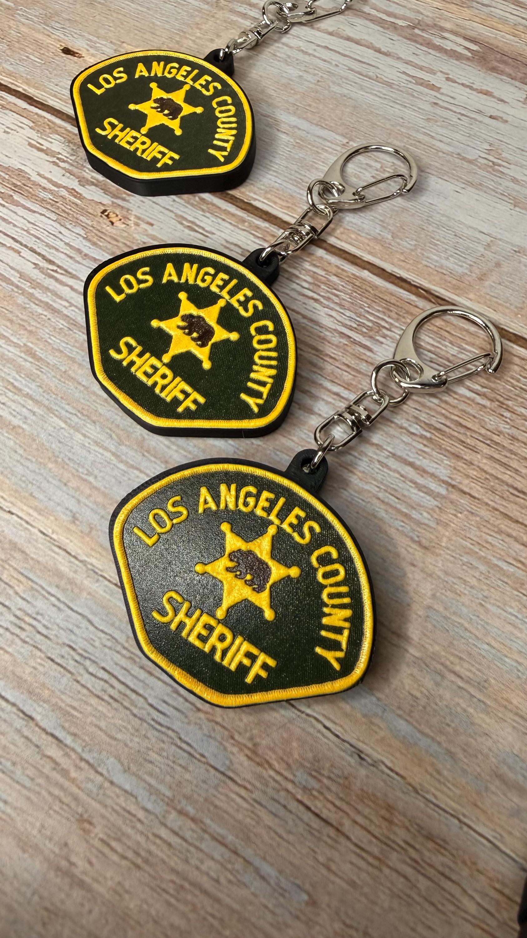 Los Angeles County Sheriff's Department, California - MicroKeychain