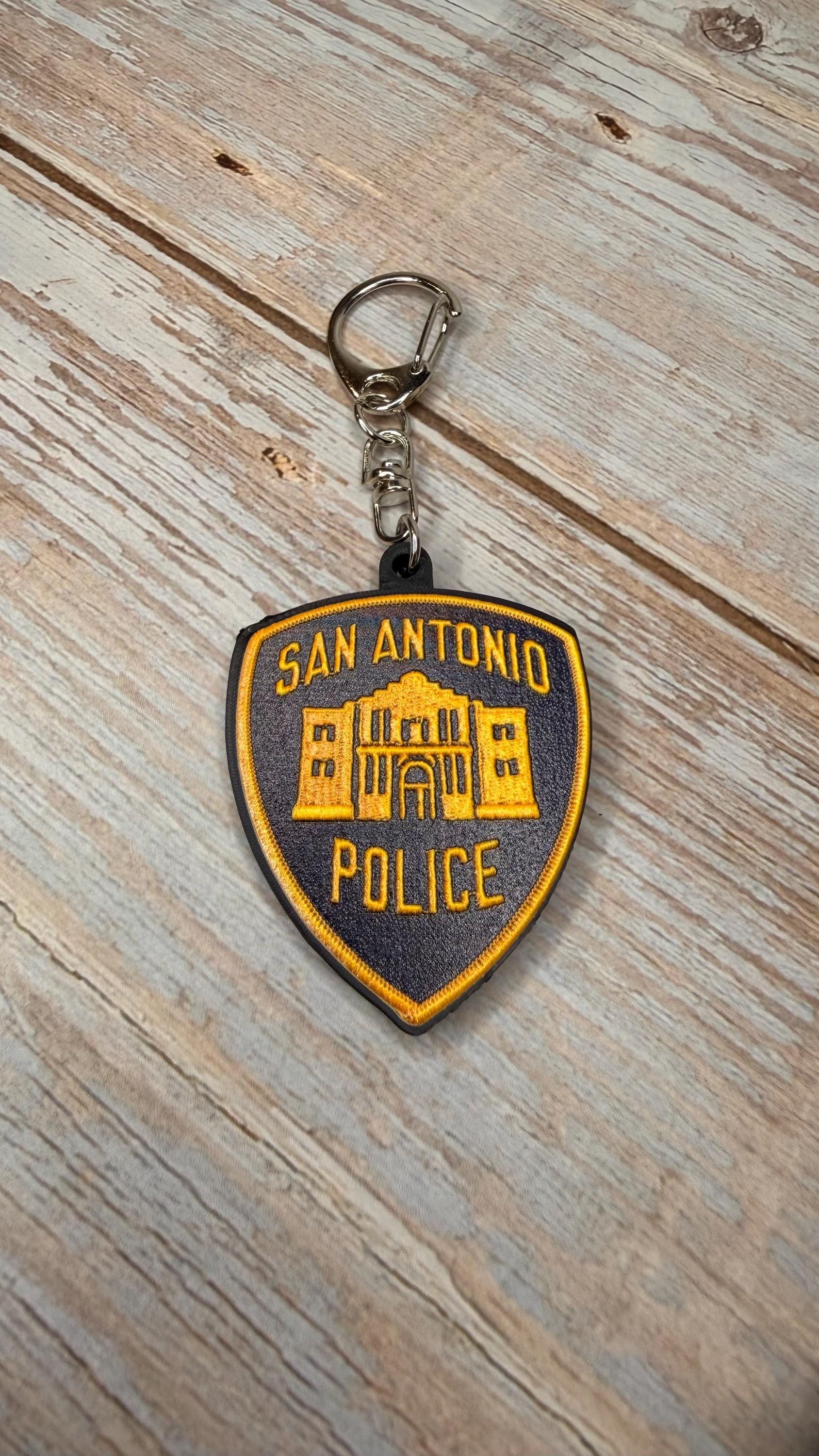 San Antonio Police Department, Texas - MicroKeychain