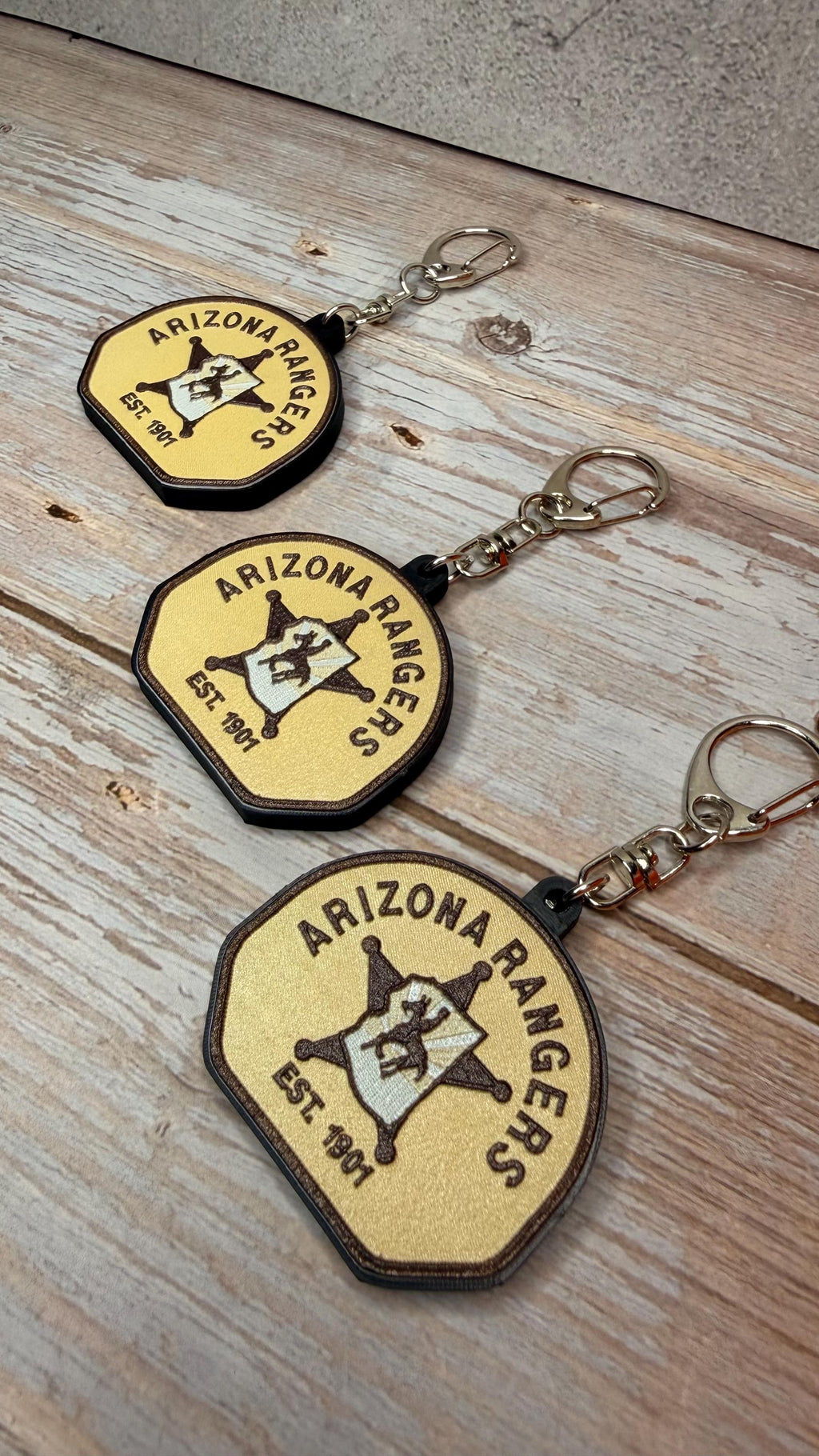 Arizona Rangers, Arizona - MicroKeychain