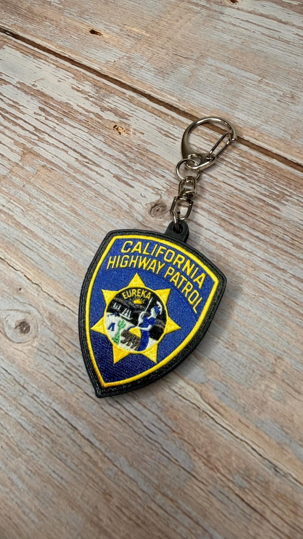 California Highway Patrol, California - MicroKeychain